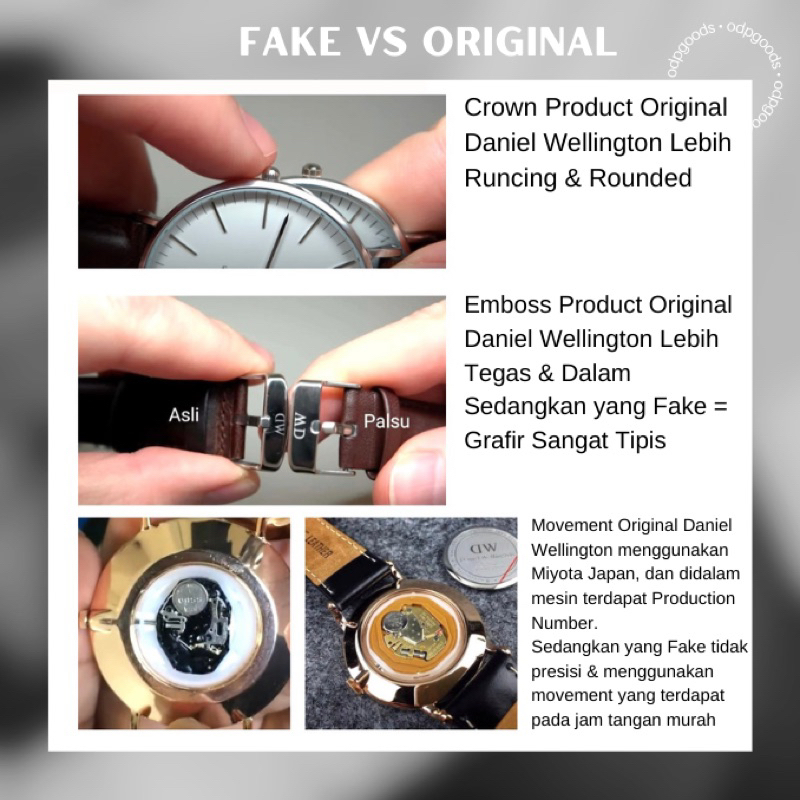 Jual Original 100 Garansi 2 Thn Jam Tangan Daniel Wellington Original Pria Classic Leather Silver Jam Tangan DW Original Shopee Indonesia
