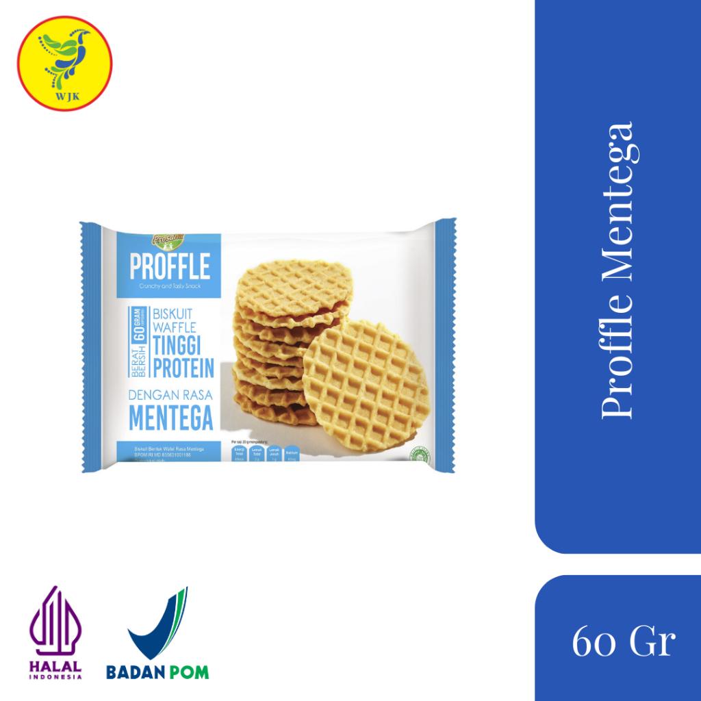 Jual Proffle High Protein Waffle Rasa Mentega (1 pcs) | Shopee Indonesia