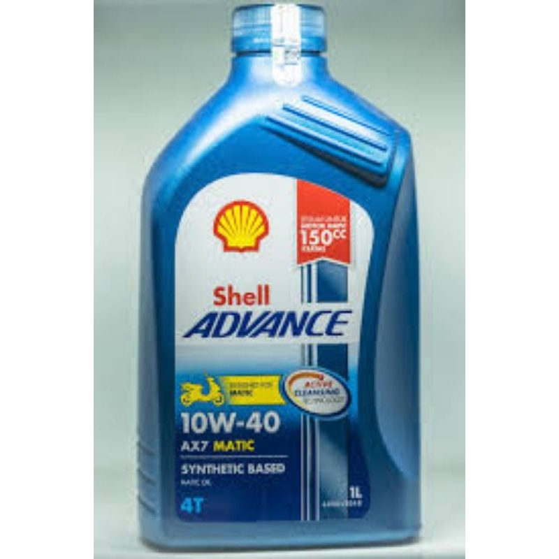 Jual Oli Shell AX 7 matic 0.8 atau 1liter 10W-40 | Shopee Indonesia