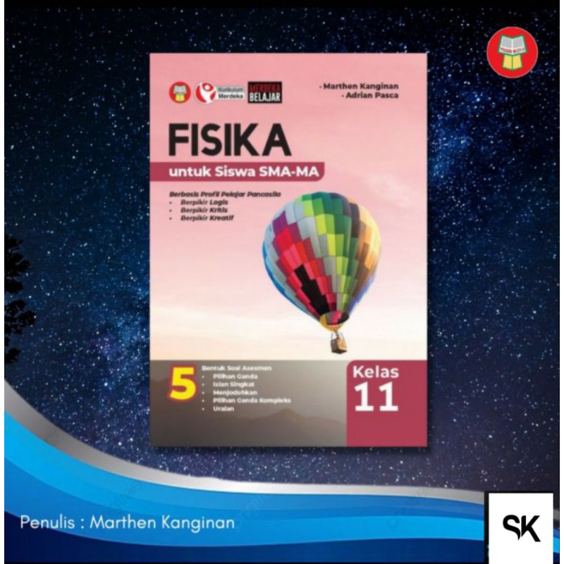 Jual BUKU FISIKA SMA/MA KELAS XI/11 KURIKULUM MERDEKA MARTHEN | Shopee ...