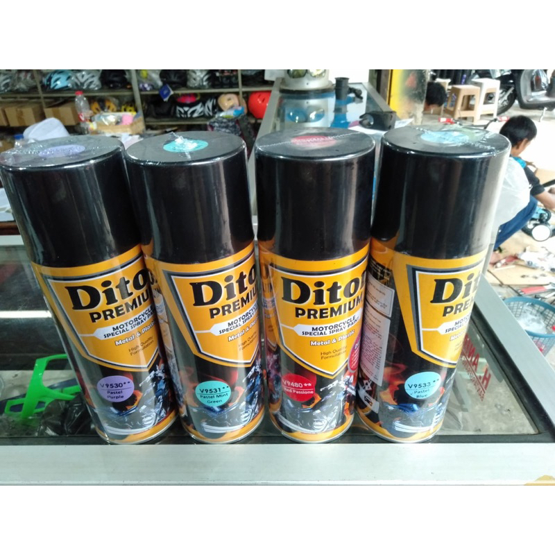 Jual Cat Semprot Diton Premium Cc Vespa Color Pilox Pilok Diton Premium Pastel Shopee