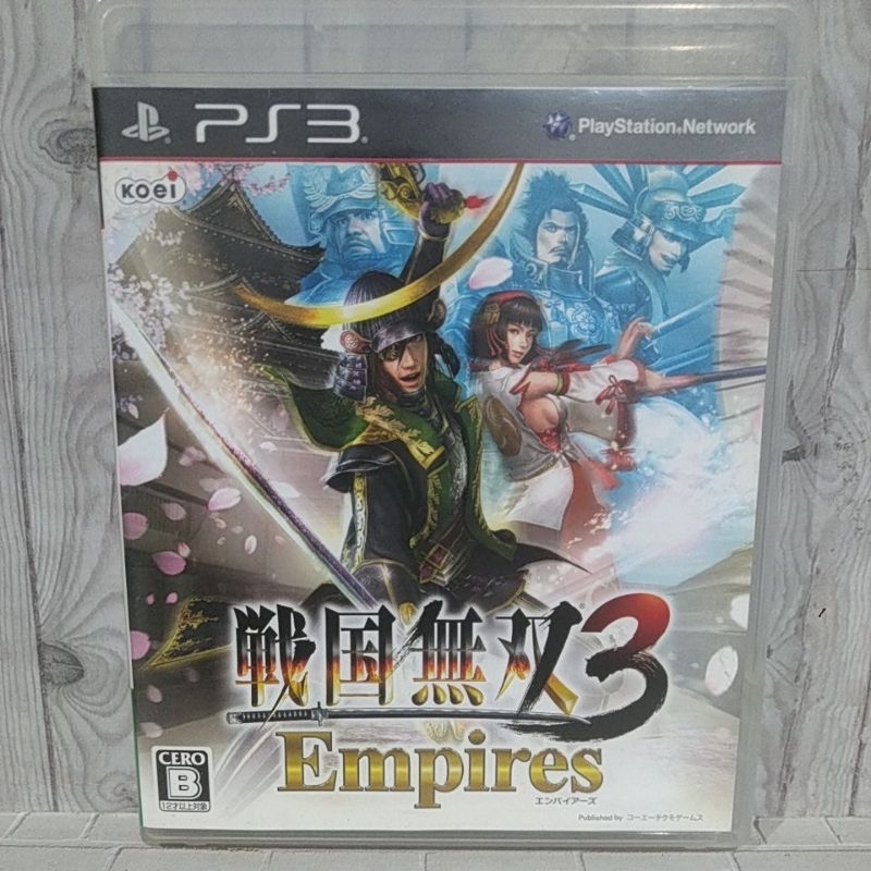 Jeu PS3 Sengoku Musou 3 Empires - Version Japonaise NTSC-J - Complet Très Bon État