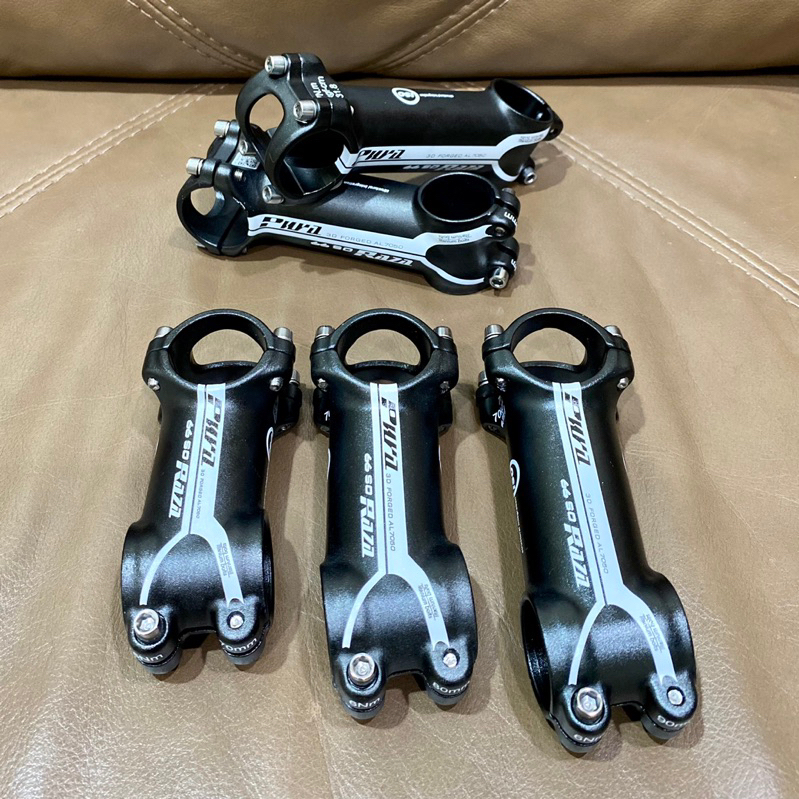 Asta Manubrio Bicicletta In Alluminio 31.8mm – Angolo 25°, Lunghezze 70-110mm, Per Bici Da Corsa E MTB