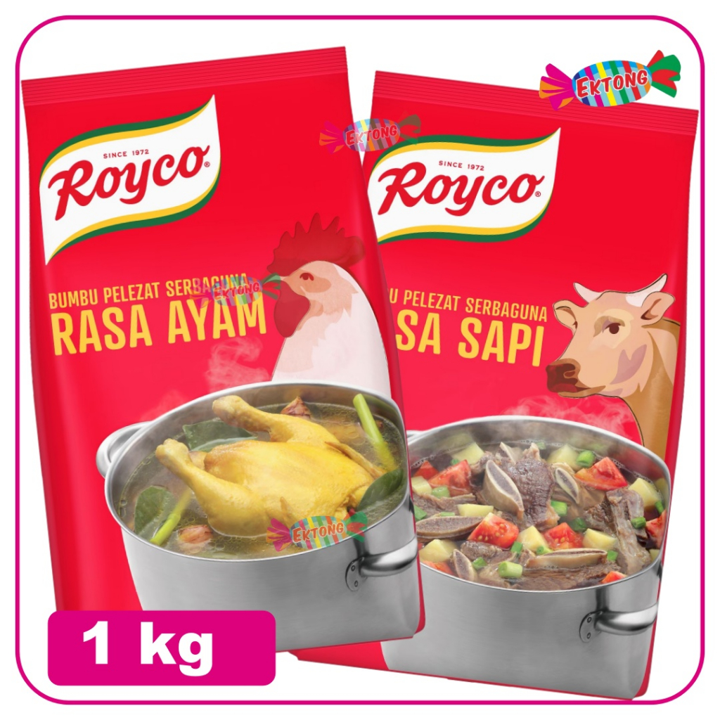 Jual Royco Bumbu Pelezat Rasa Ayam / Sapi 1kg | Shopee Indonesia