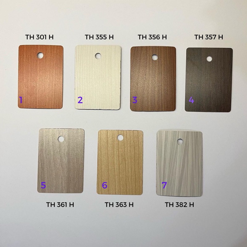 Jual Sample Material HPL Taco - Kode (H) | Material Interior | Shopee ...