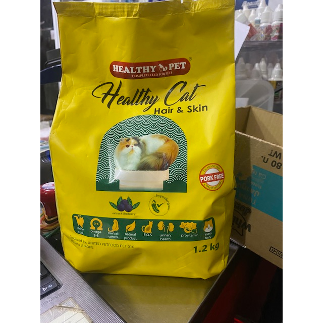 Jual healthy cat hair & skin 1,2kg Shopee Indonesia