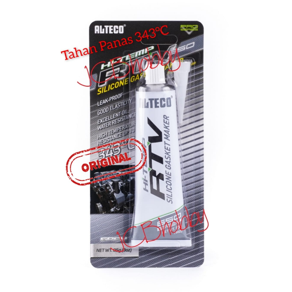 Jual Lem paking tahan panas RTV ALTECO ABU ABU 85 g ORIGINAL | Shopee ...