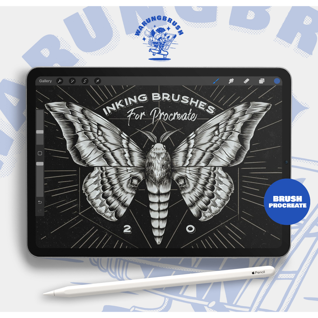 Jual Procreate Inking Brushes - Set Of 20 BP0056 | Shopee Indonesia