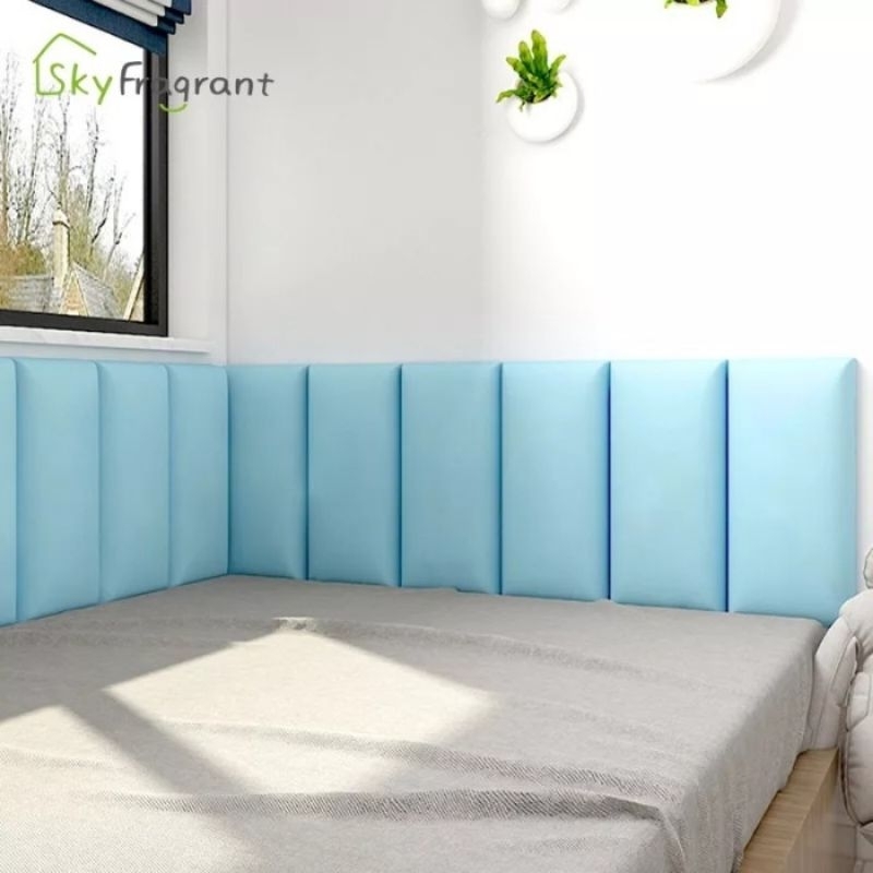 Jual headboard 35x50 . sandaran kasur tempel. busa pelindung dinding ...