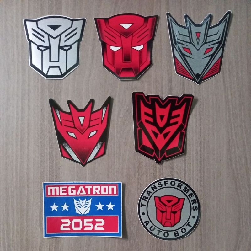 Jual STIKER TRANSFORMERS VINYL UKURAN KECIL Shopee Indonesia