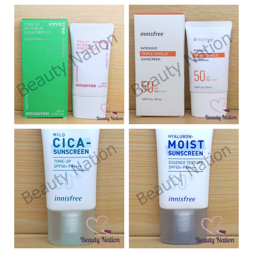Jual INNISFREE Tone Up No Sebum Intensive Triple Shield Mild Cica