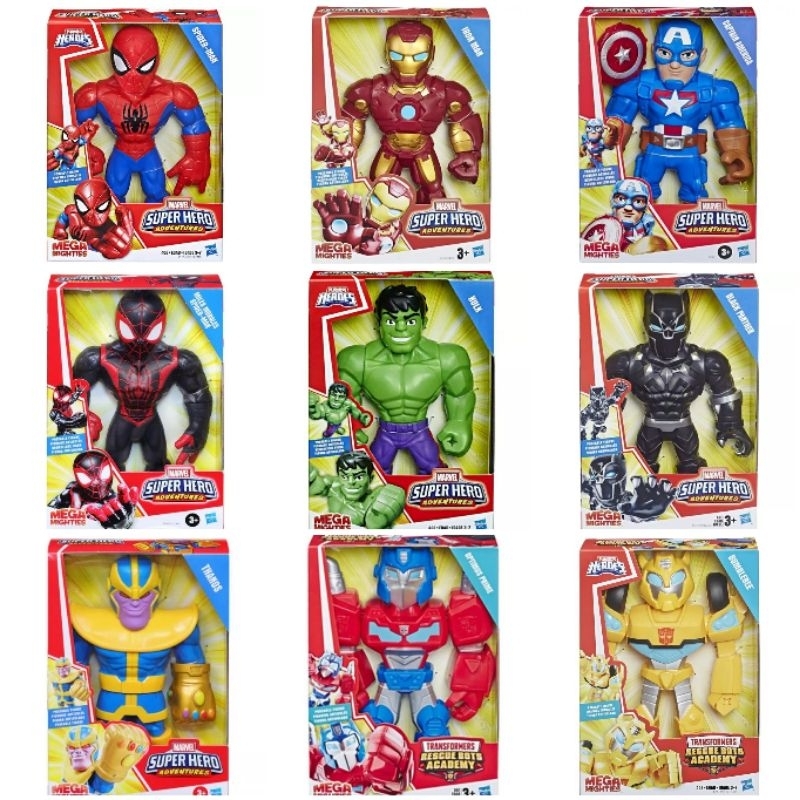 Maglietta A Maniche Lunghe Per Bambini Avengers - Captain America, Spider-Man, Hulk, 100% Cotone, Con Licenza Ufficiale