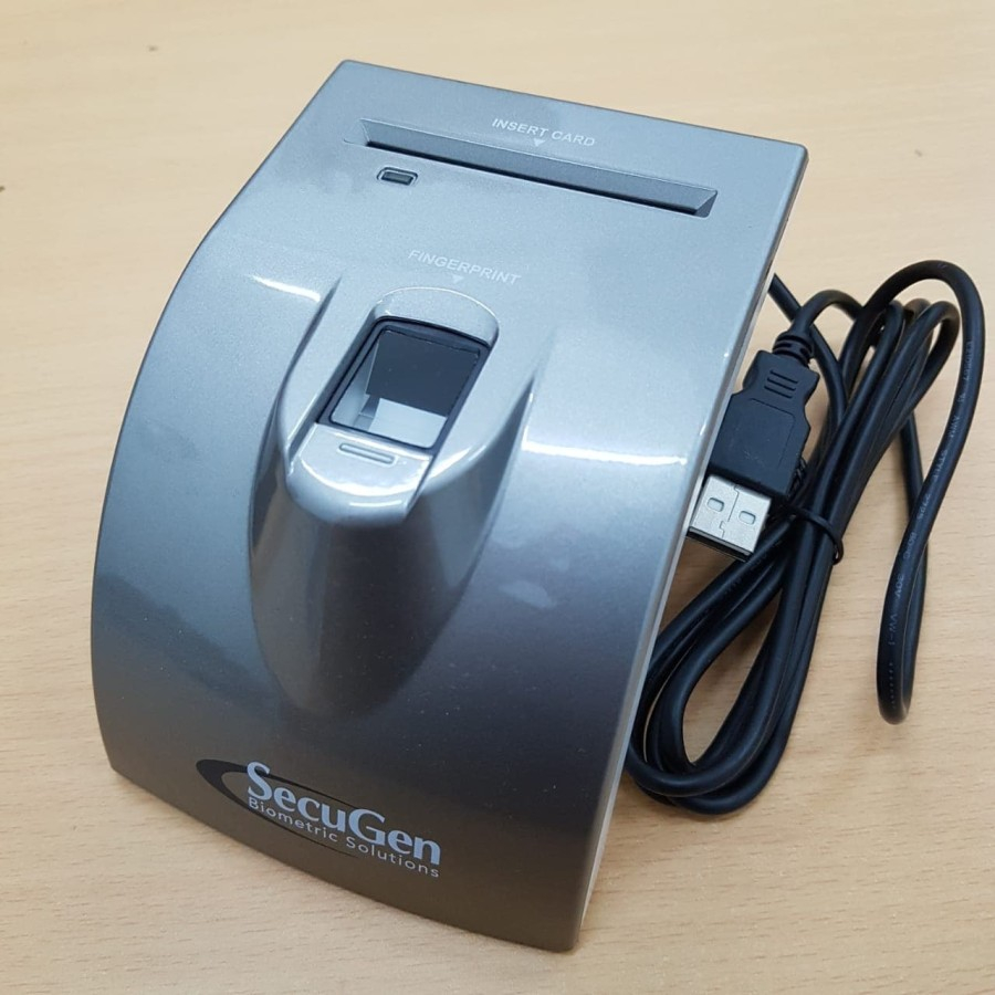 Jual SECUGEN FINGERPRINT & SMART CARD READER ID-USB SC/PIV (P) | Shopee ...