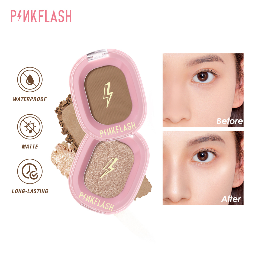 Jual PINKFLASH #OhMyShow Highlighter Contour Shimmer Soft Smooth - 4 ...