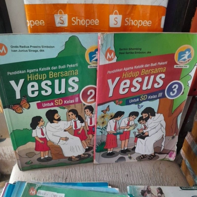 Jual Buku Agama Katolik Hidup Bersama Yesus Untuk Sd Kelas 2&3 Penerbit ...