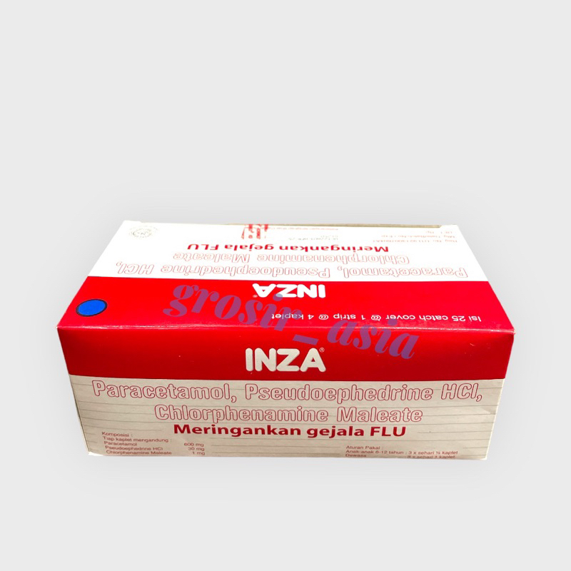 Jual Inza 1 Box Isi 25 Strip | Shopee Indonesia