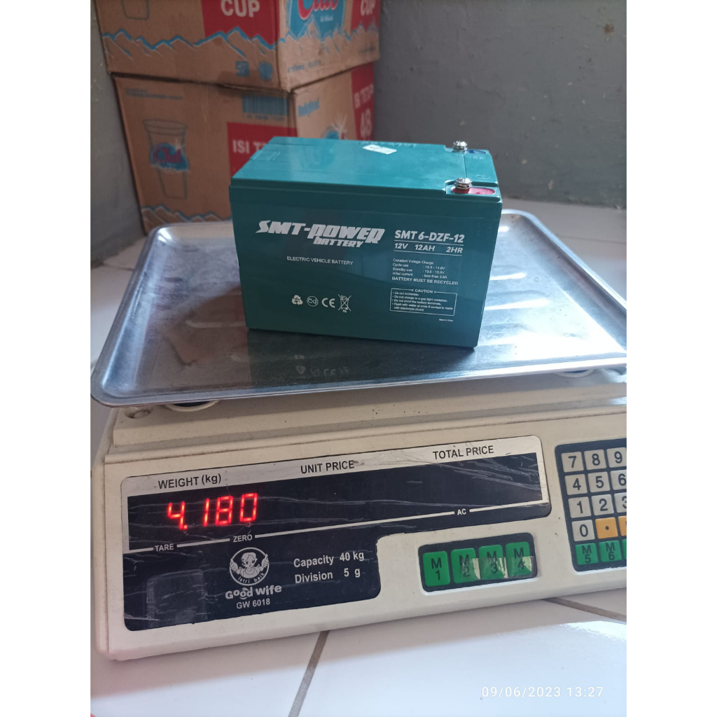 Jual Aki Selis Samoto SMT 12v 12ah Sepeda Listrik Motor Listrik Skuter