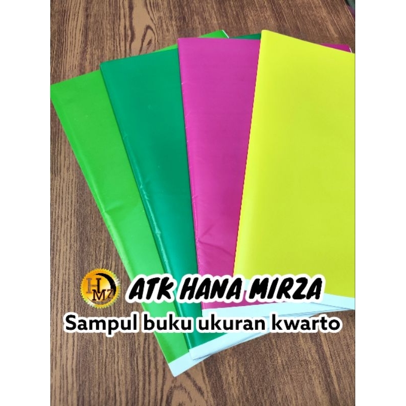 Jual Sampul Buku Ukuran Kwarto Standar Warna Warni 1 Pcs Shopee