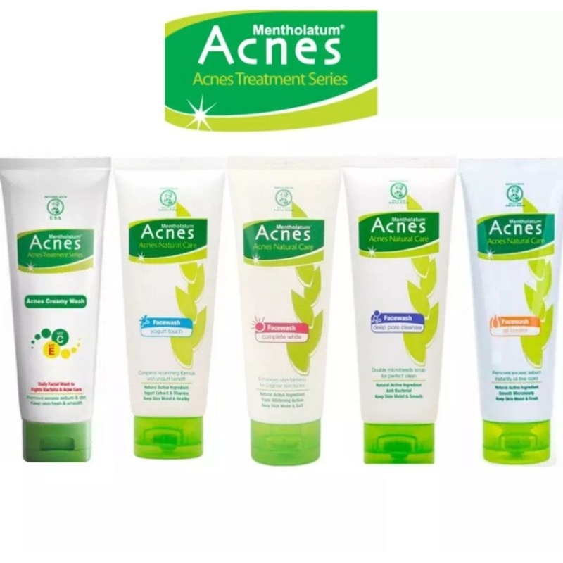 Jual Acnes Creamy Wash / Face Wash / Foaming Wash / Washing Bar 50gr ...