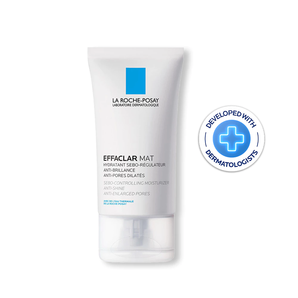 La roche posay effaclar mat moisturizer 40ml - pelembab wajah matte tender