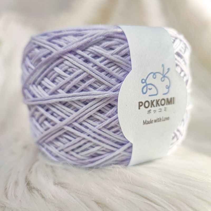 Jual Pokkomi Color Semi Solid Hand Dyed Benang Rajut Wearable Combed