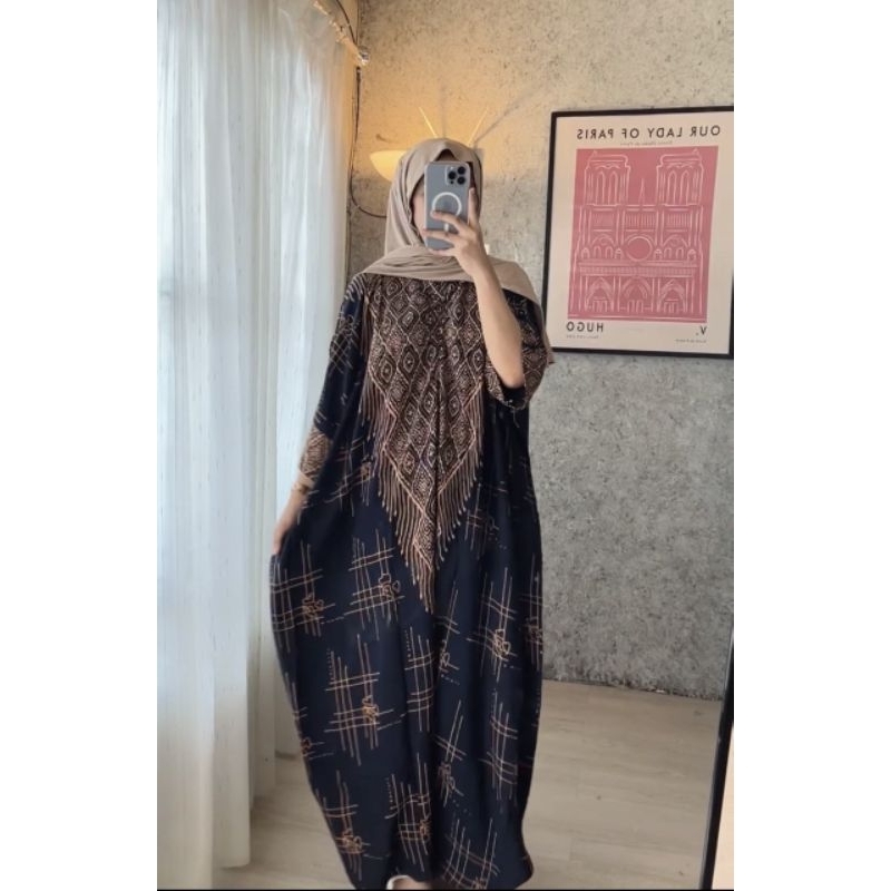 Jual Grosir Kaftan Riyana I Kaftan Super Jumbold Cm I Daster Lowo Termurah Shopee Indonesia