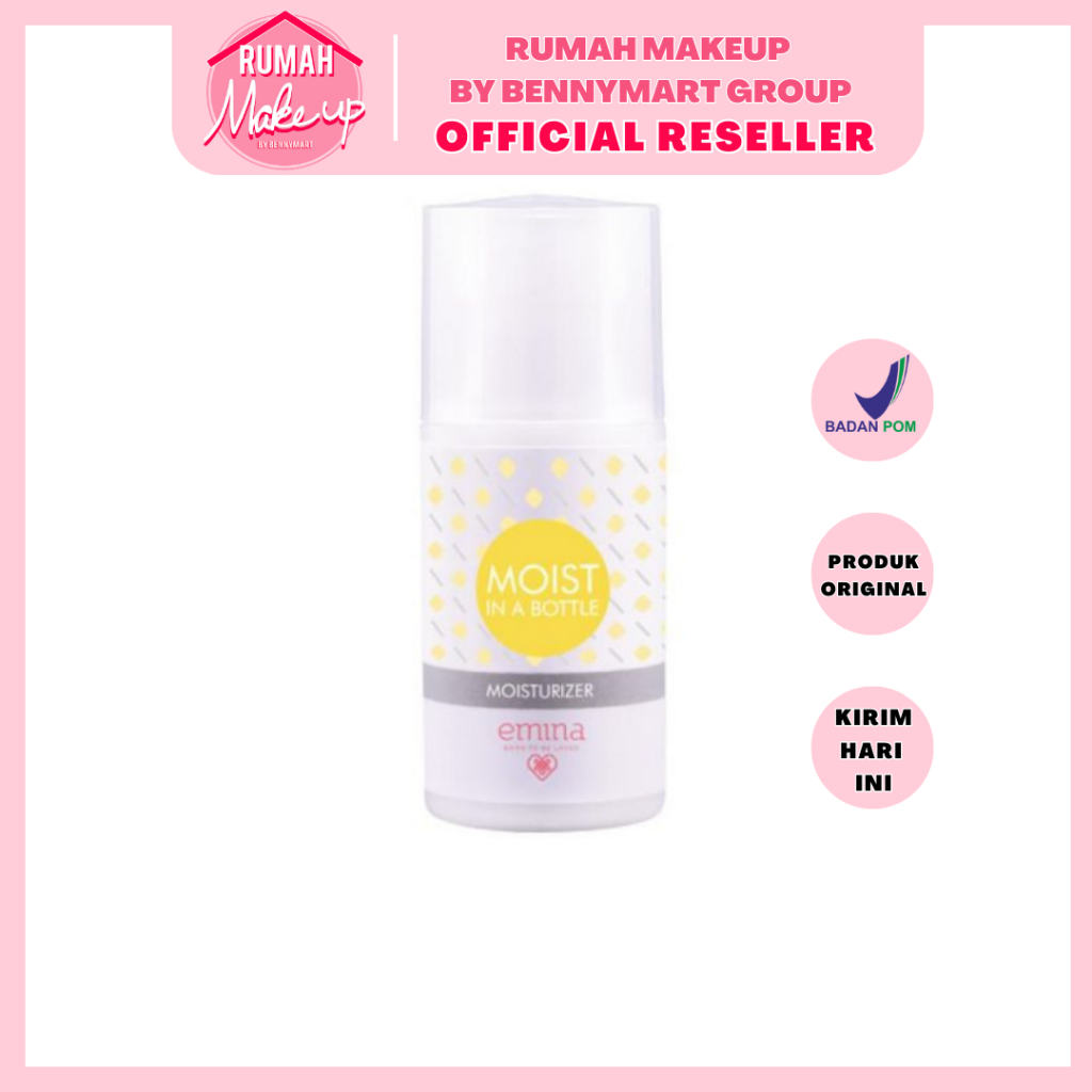 Jual EMINA MOIST IN A BOTTLE MOISTURIZER EMINA MOISTURIZER EMINA