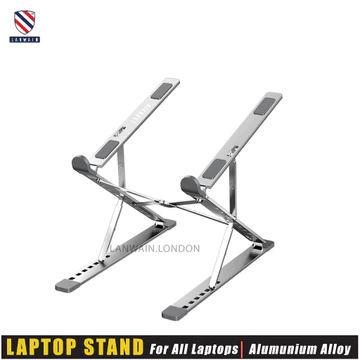 Lanwain London Adjustable Laptop Stand Tablet Stand Meja Laptop Aksesoris Laptop