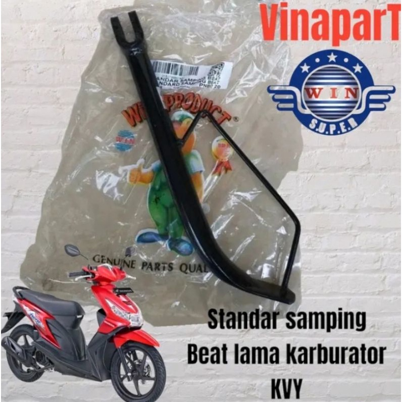 Jual standar standart samping beat karbu kvy merk win Shopee Indonesia