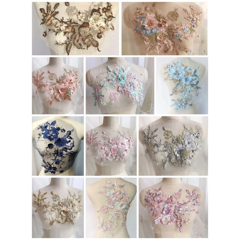 Jual Aplikasi Lace Bunga 3D Blossom | Shopee Indonesia
