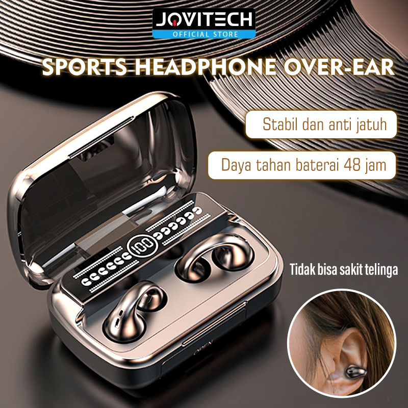 Jual Jovitech Ear Clip Air Wireless Headset Bone Conduction Olahraga