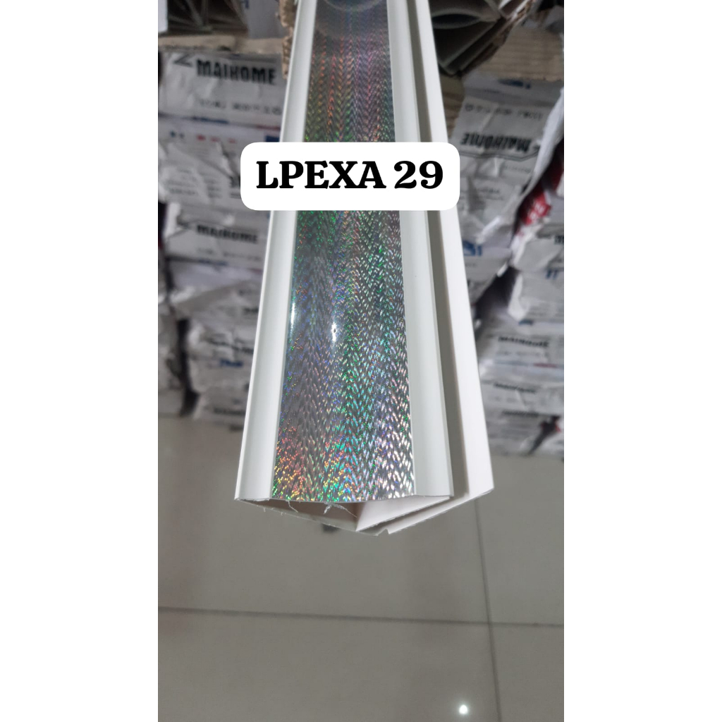 Jual Lis Dinding Plafon Pvc Untuk Pinggir Plafon Pvc Ukuran Cm X Cm Shopee Indonesia