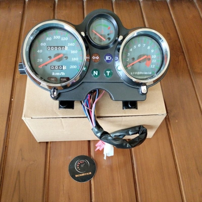 Jual Speedometer kilometer ninja r ninja ss kr150 komplit mlkunl ...