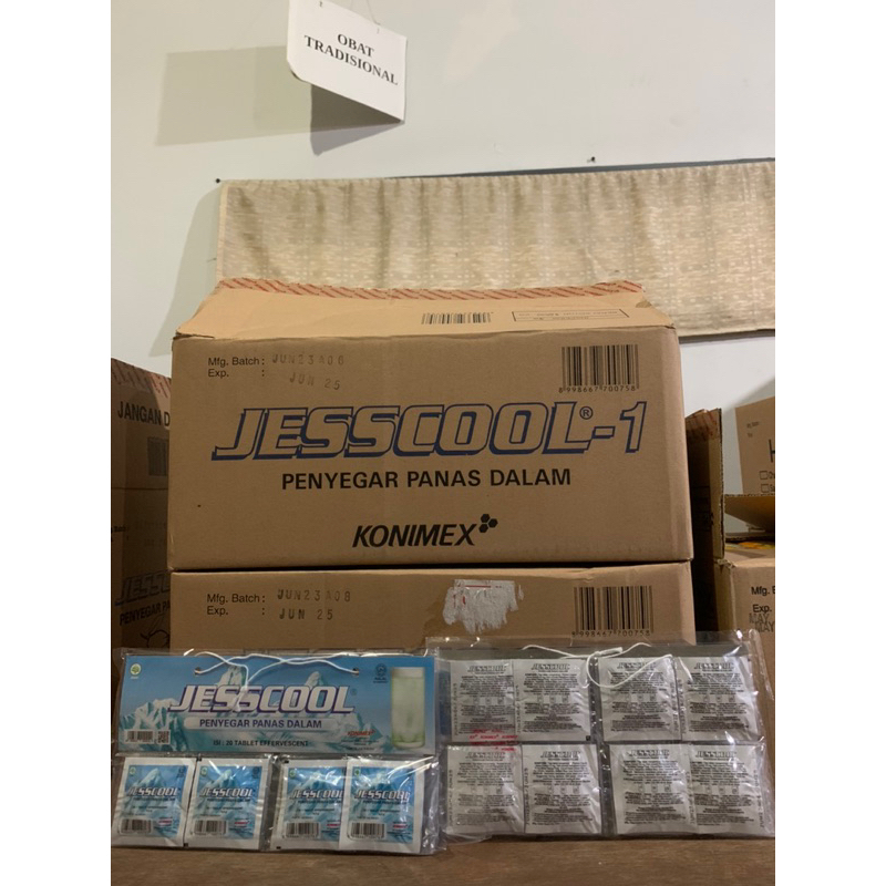 Jual Jesscool Rasa Jeruk Nipis Penyegar Panas Dalam Kemasan Hanger Isi ...