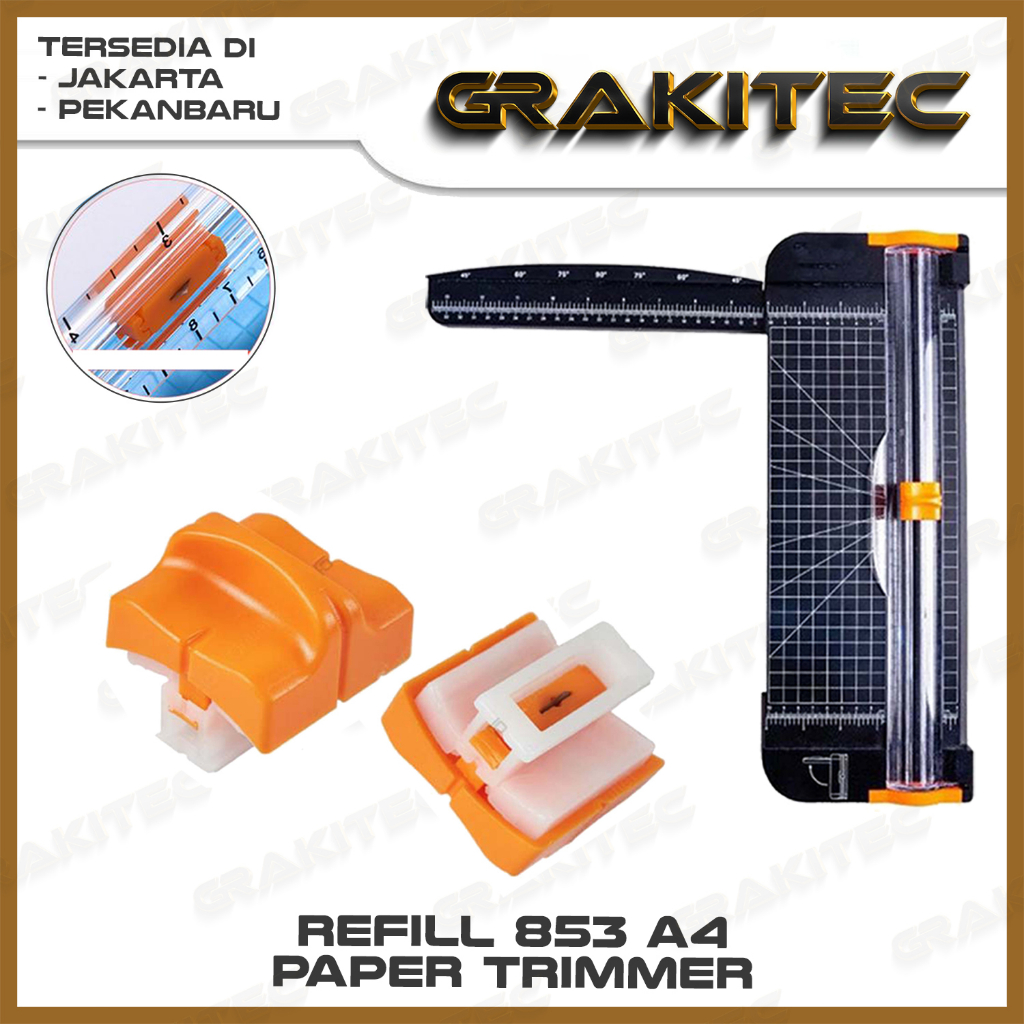 Jual Refill Paper Trimmer A4 Pemotong Kertas Grakitec Pc 1637 853 A4