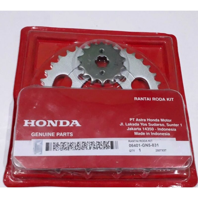 Jual Gear Set Rantai Honda Grand Legenda Honda Prima GN5 Shopee Indonesia
