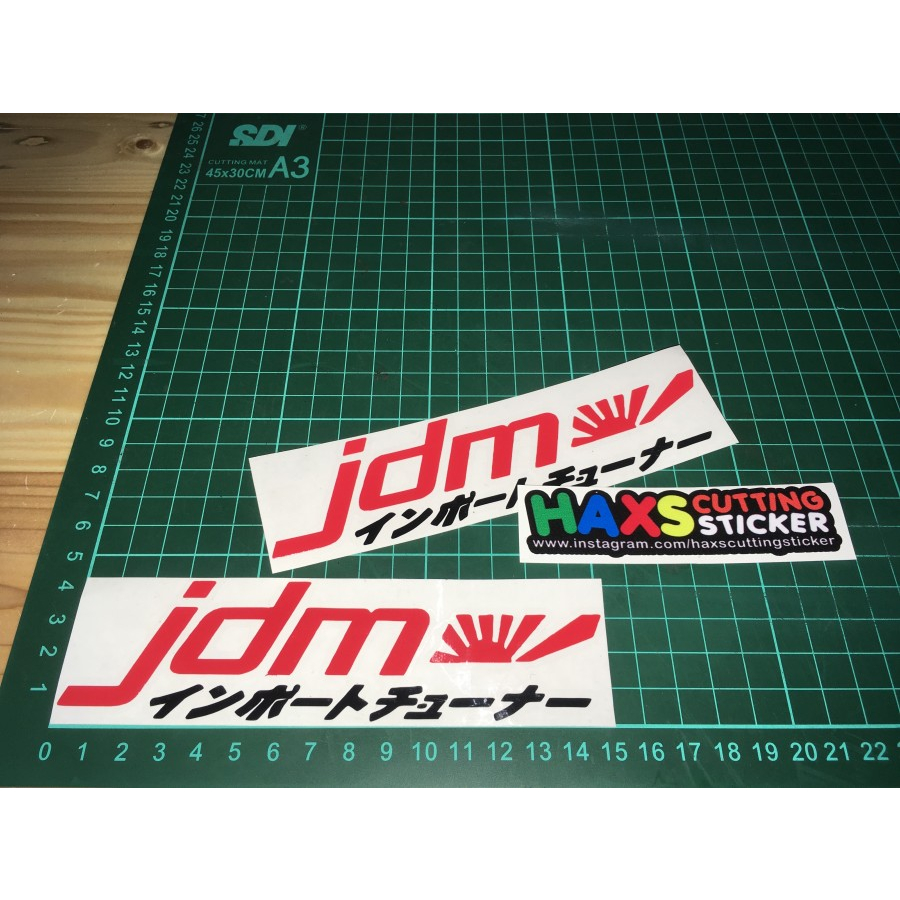 Jual Cutting Sticker JDM Ukuran 15 Cm | Shopee Indonesia