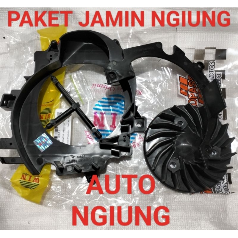 Jual DUDUKAN RADIATOR VARIO 125 150 LED NEW PLUS KIPAS PCX 150 CBU CKD ...