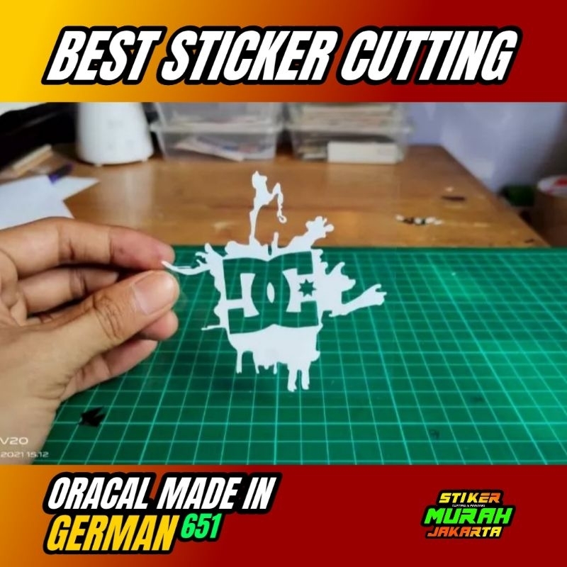 Jual STIKER DC 2 STICKER CUTTING TRANSPARAN LOGO DLL | Shopee Indonesia