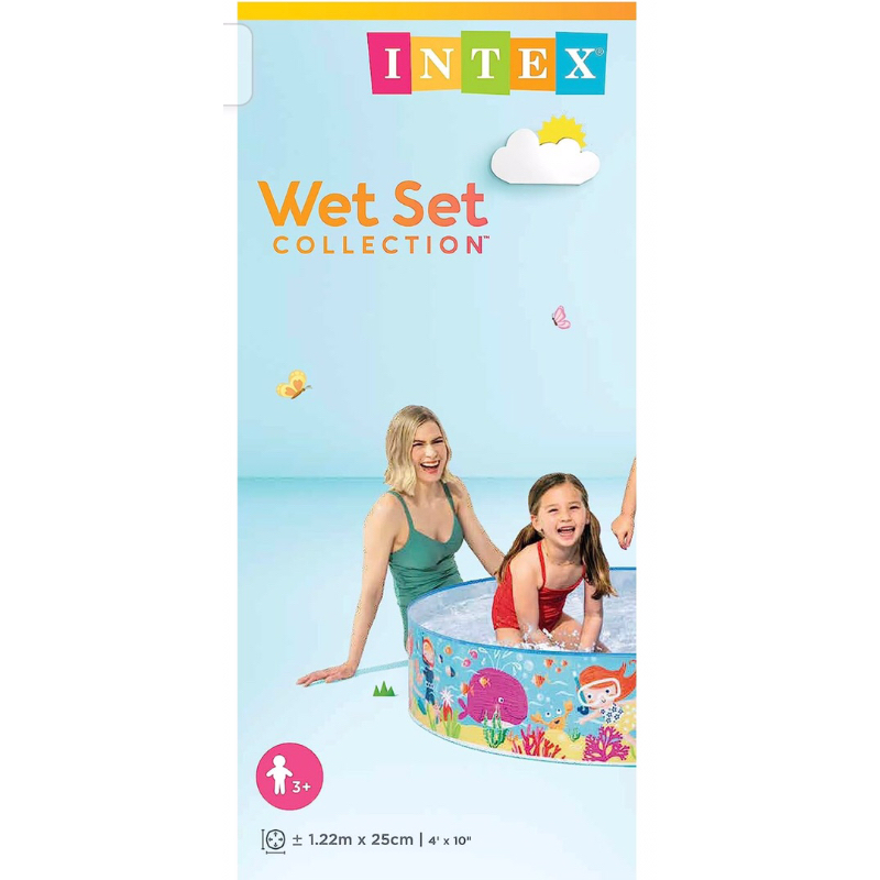 Jual Kolam Tanpa Tiup Tanpa Pompa INTEX 58477 Snapset Pool 122cm ...