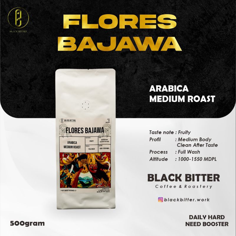 Jual Kopi Arabika Flores Bajawa Gram Biji Dan Bubuk Arabica Original Shopee Indonesia