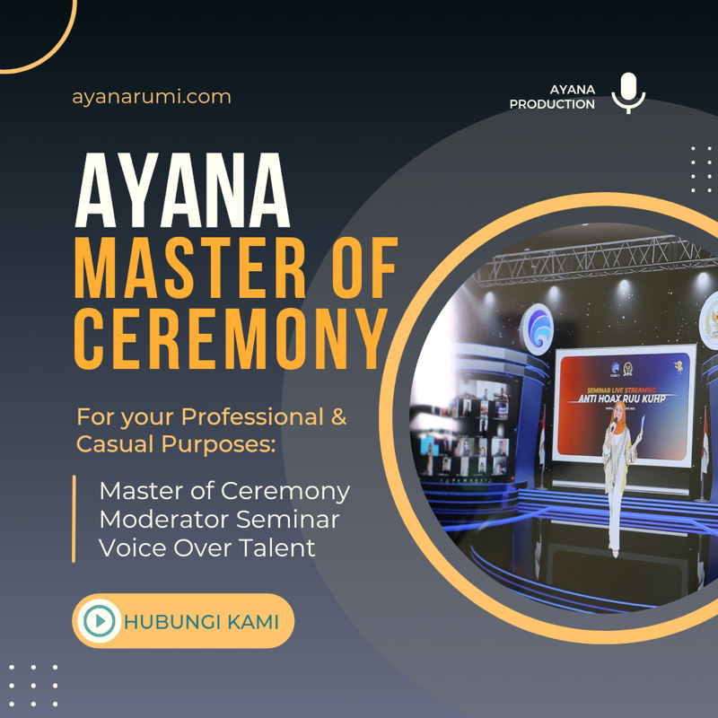 Jual JASA MC MODERATOR PEMBAWA ACARA PROFESSIONAL AREA JOGJA | Shopee ...