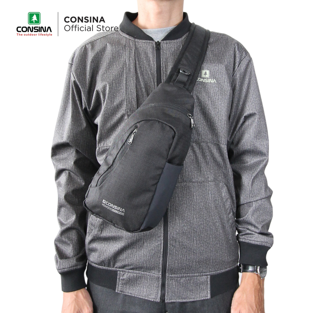 CONSINA KOMODO ISLAND TAS SELEMPANG PRIA TRAVEL - Toko Online Consina  Official Store