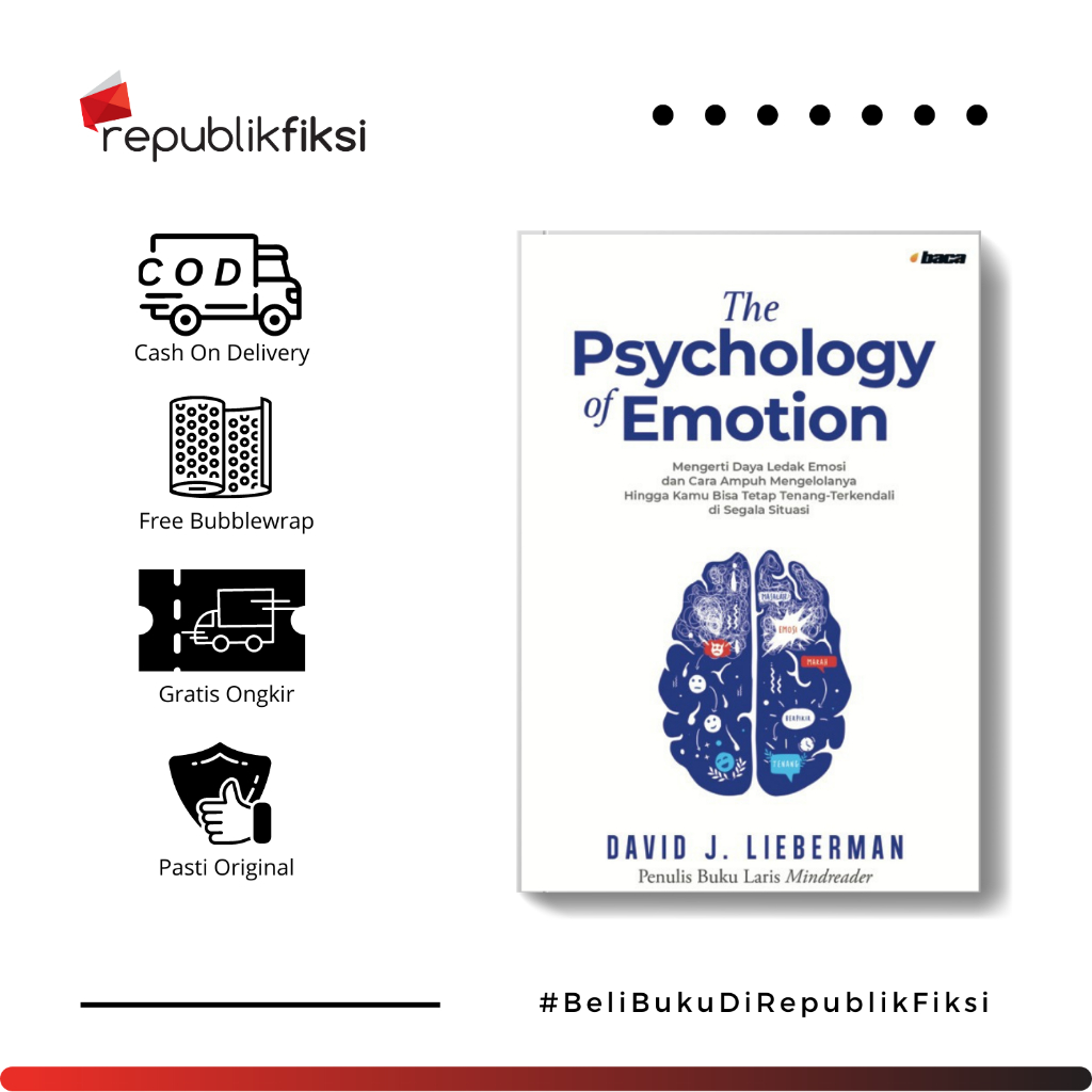 Jual Buku The Psychology Of Emotion - David J. Lieberman - Baca ...