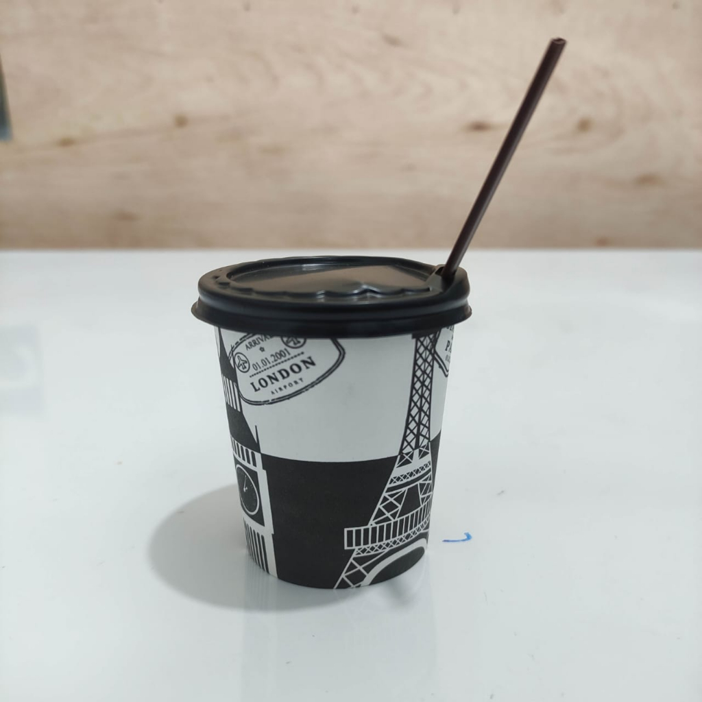 Jual Paper Cup 4oz 50 pcs tebal gelas kertas kpi tahan panas 120 ml ...