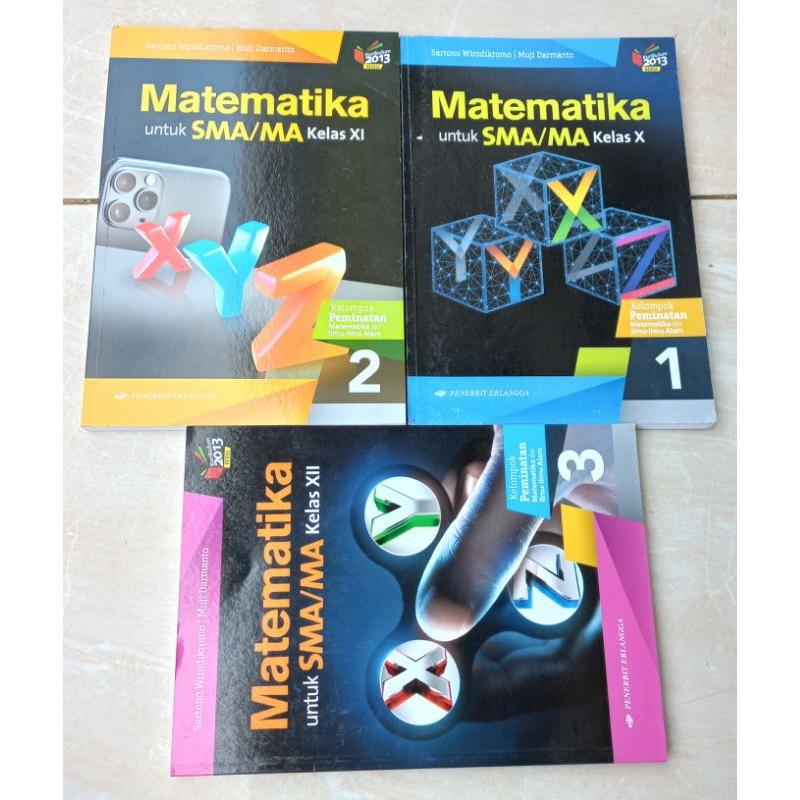 Jual MATEMATIKA UNTUK SMA KELAS X. XI.XII/ 10.11.12 KURIKULUM 2013 ...