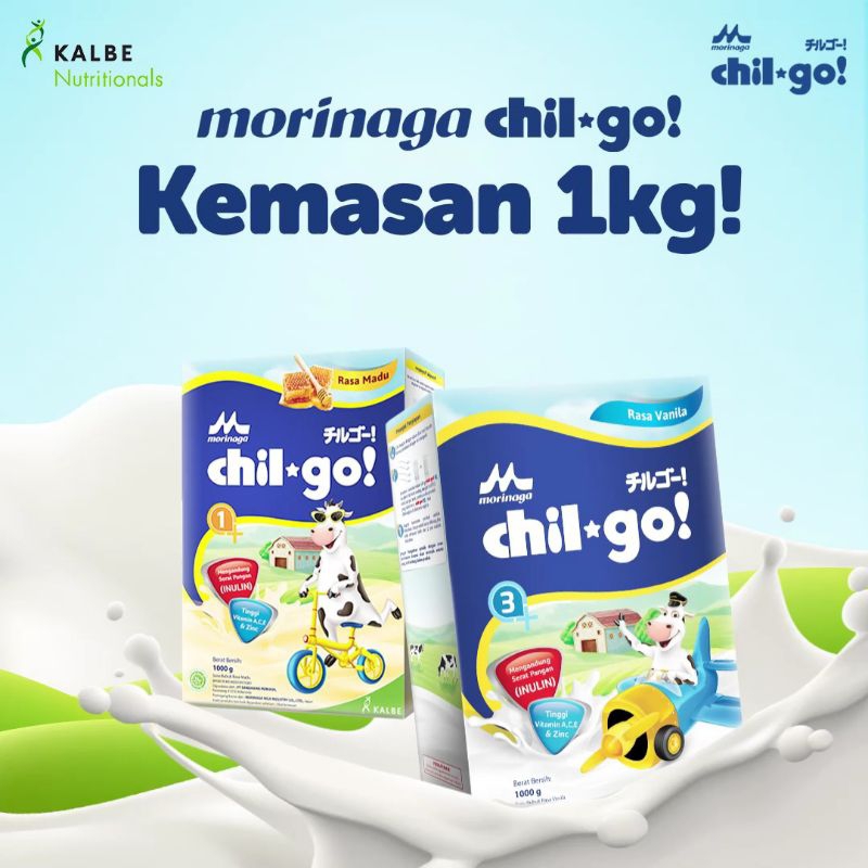 Jual Morinaga CHIL GO powder 1+ 1kg | Shopee Indonesia