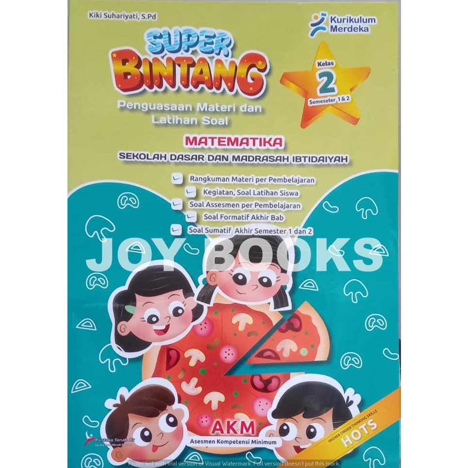 Jual BUKU SD / MI KELAS 2 SUPER BINTANG MATEMATIKA KURIKULUM MERDEKA / BUKU  SOAL / BUKU PENDAMPING / AKM | Shopee Indonesia