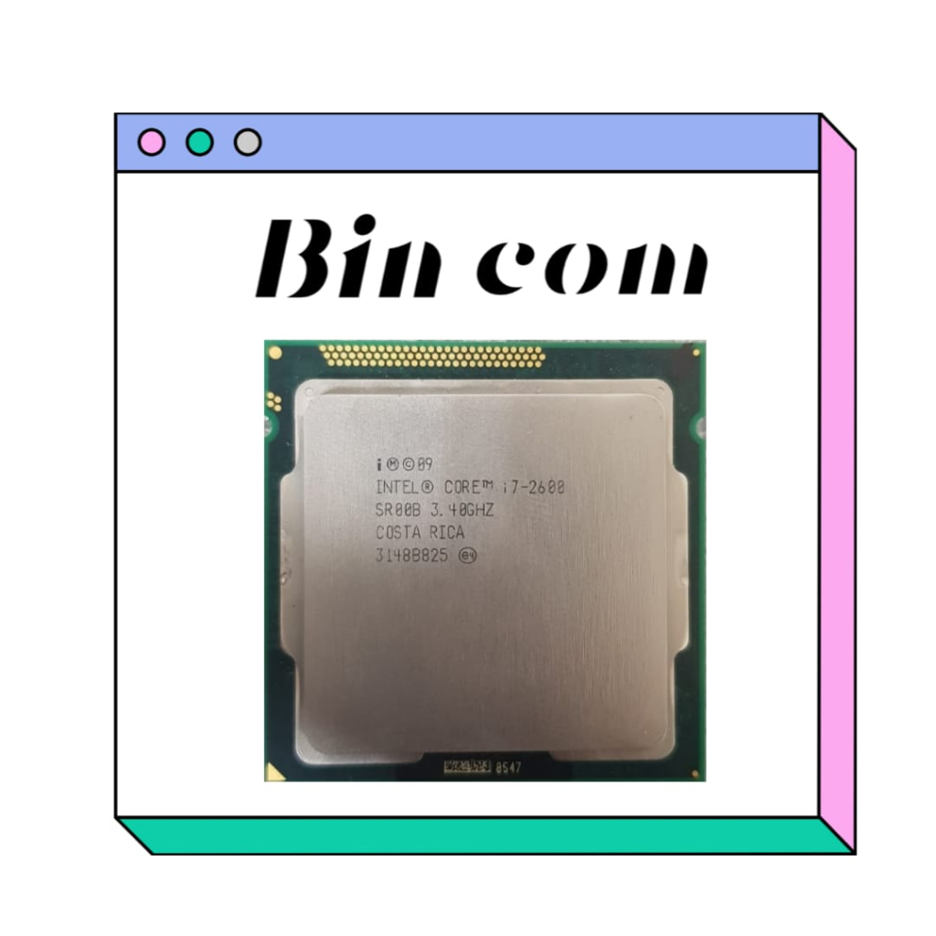 Jual Processor Intel Core I7 2600 Socket 1155 Tray Shopee Indonesia 4503