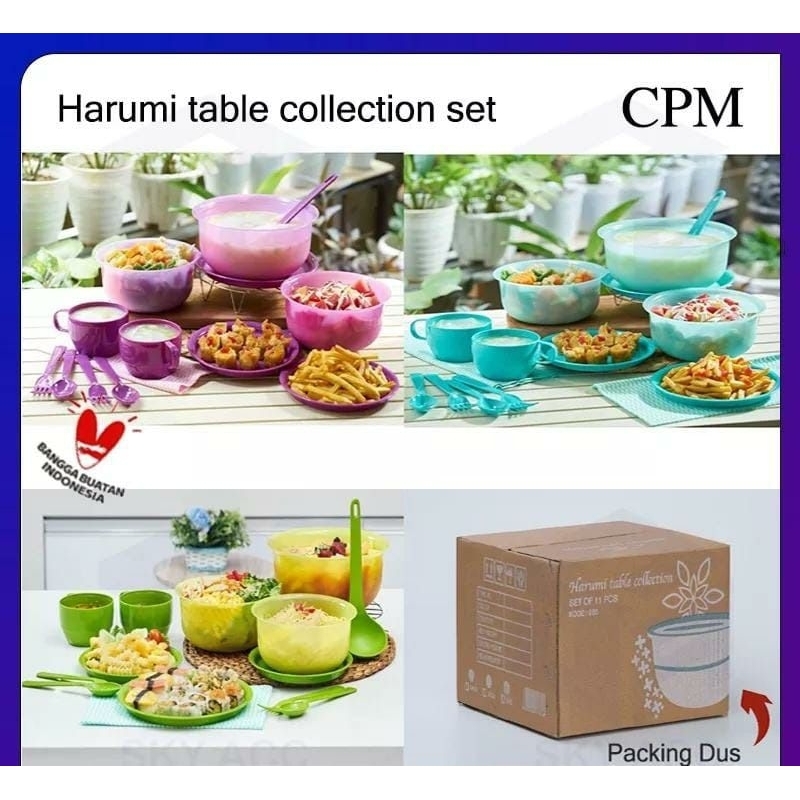 Jual Harumi Table Collection Set Shopee Indonesia 1882